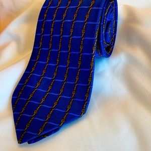 Men’s Blue Equestrian Tie